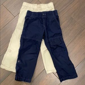 Bundle - Crazy 8 cargo pants - Navy & Khaki